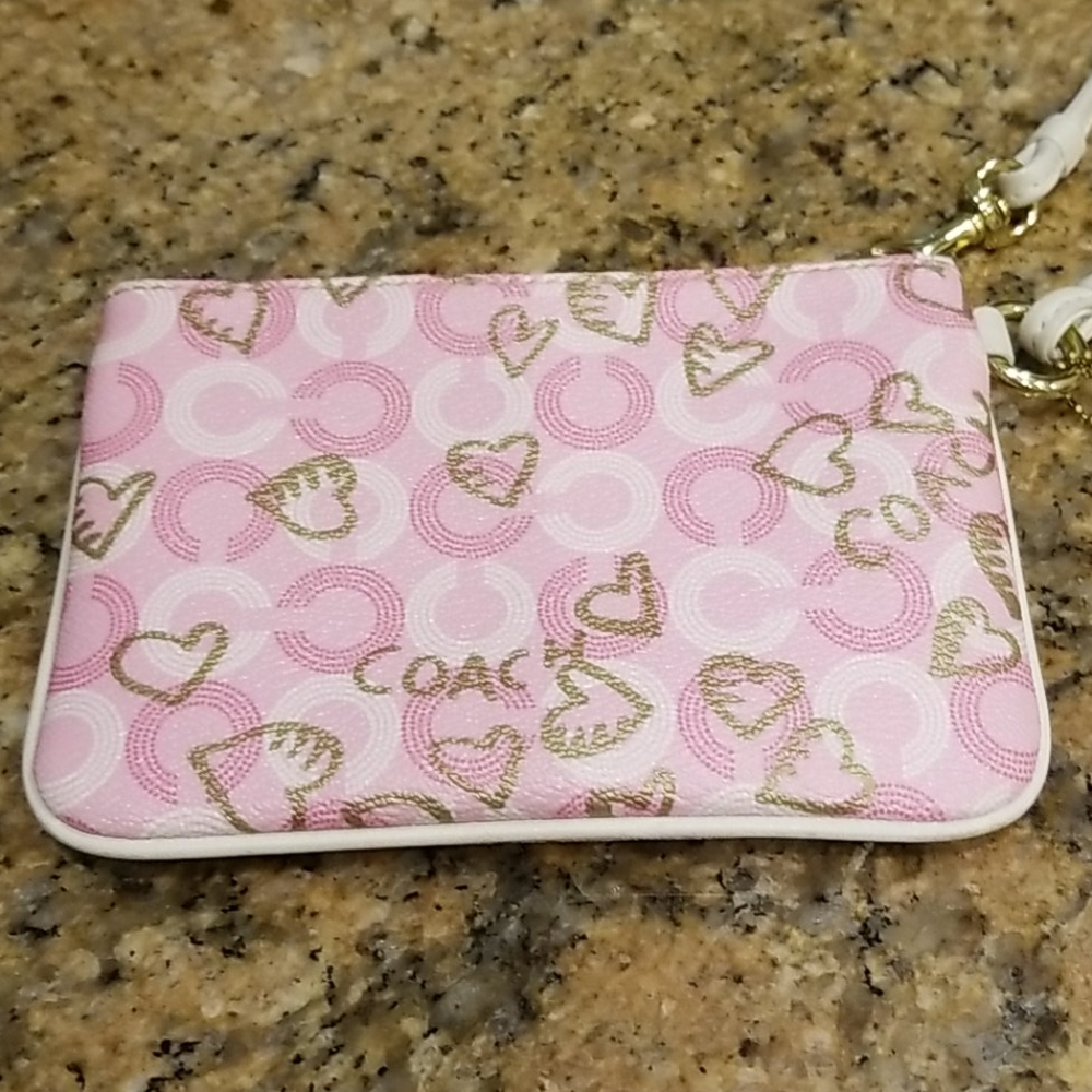 SOLD!!Coach Wristlet - 6x4.5 - Picture 7 of 9